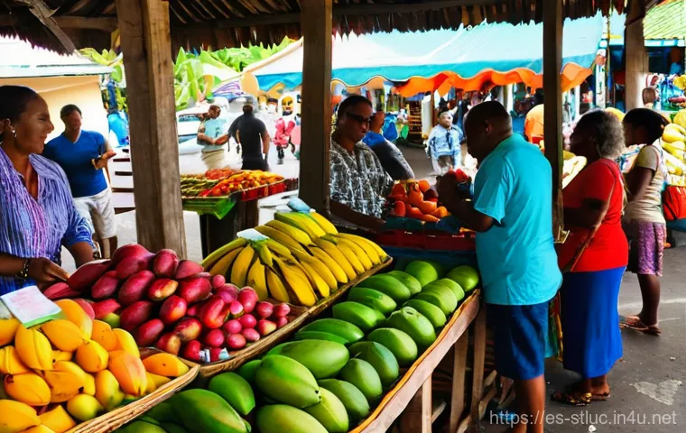 세인트루시아 가는 방법 - **Prompt:** "An exciting aerial view from an airplane window, capturing the moment of descent into S...